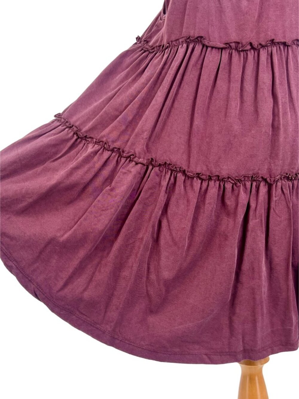 RARE NWOT Knot Sisters Tiered Hem Strappy Back Dress OS | Coquette Indie Sleaze - Picture 5 of 16